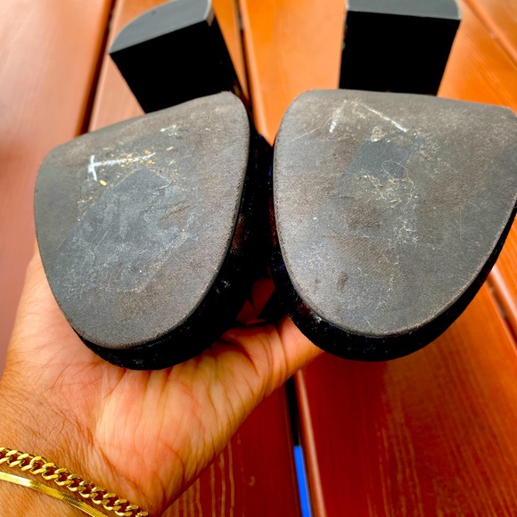 Navy floral booties - Picture 3 of 7